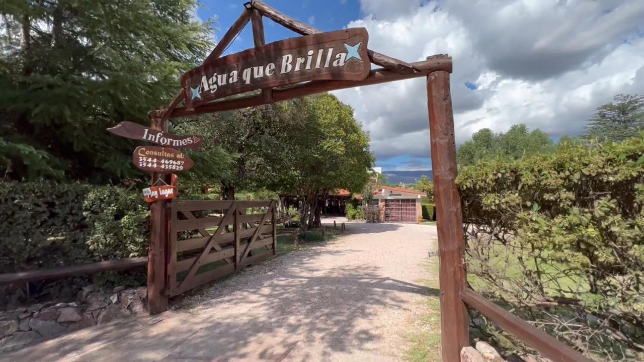Cabanas Agua Que Brilla Mina Clavero Exteriér fotografie